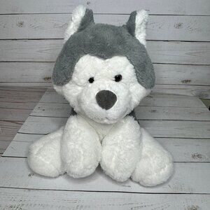 Spark Create Imagine Gray & White Husky 12" Plush Stuffed Dog Wolf 2020 Animal